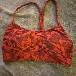 lulu sports bra size 2